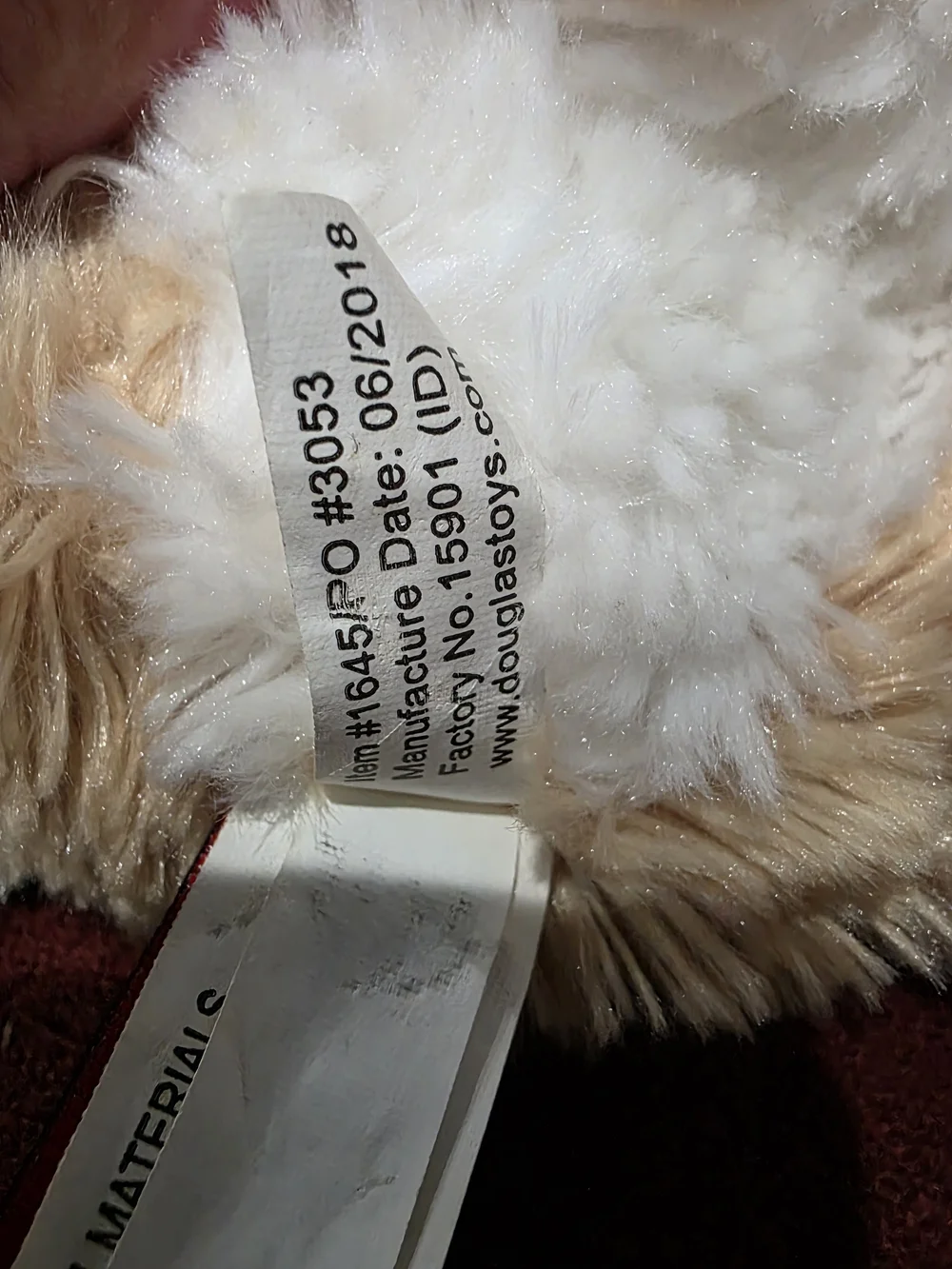 Douglas Rudy Corgi Dog Plush Stuffed Animal Super Soft Laying Lay Down